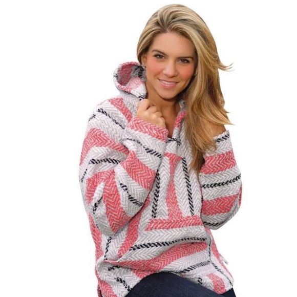 Ocean Drive Tops - Ocean Drive Baja Pullover Hoodie